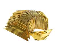 WEKAMOS Lingots de Sacrifice en Papier Pliables 1000 Pcs, Lingots de Culte des Ancêtres pour Fête de Qingming, Dimensions 11,5 X 4 Cm, Papier Multicolore pour Rituels Traditionnels