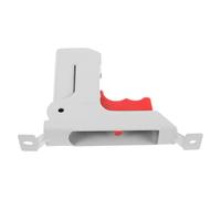 WEKAMOS Loquet de Barrière de Lit en Fer Blanc, Dispositif de Verrouillage Pliable Bouton de Déverrouillage Réglable, Kit de Fixation pour Rails de Lit Médicalisés - Sécurité Patient