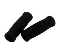 WEKAMOS Lot de 2 Poignées en Mousse Antidérapantes pour Guidon de Cheval à Bascule Garçon et Filles Protège-Guidon Amortissant Les Chocs Noir Adaptées Trottinette Tricycle et Vélo