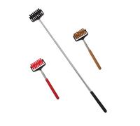 WEKAMOS Lot de 3 Gratte-Dos Télescopiques en Acier Inoxydable Roue de Massage Outil Portable pour Soulagement Démangeaisons Accessoire de Fitness Léger et Pratique Couleur Aléatoire