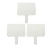 WEKAMOS Lot de 3 Tableaux Blancs Effaçables à Sec Portables 244 X 203 CM Pagaies Scolaires Réutilisables Double Face pour Quiz Dynamiques Réponses en Classe et Exercices Pédagogiques