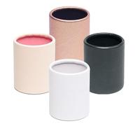 WEKAMOS Lot de 4 Boîtes Rondes en Papier pour Bouquets de Fleurs Mini Seaux Cylindriques Colorés Emballage Fleuriste Portable pour Décoration et Occasions Spéciales