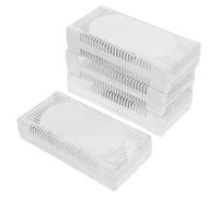 WEKAMOS Lot de 4 Désodorisants pour Réfrigérateur et Congélateur Sachets au Charbon Actif Naturel Absorbeurs D’Odeurs ’Humidité Compact et Réutilisable pour Maison Cuisine