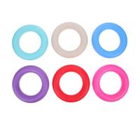 WEKAMOS Lot De 6 Anneaux De Rangement en Silicone pour Porte-bobines Multicolores, Organisateur Compact De Canettes, Solide Et Pratique pour Couture à Domicile Et Atelier