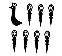 WEKAMOS Lot De 8 Décorations De Citrouilles À Faire Soi-Même Décorations De Récolte Centre De Table Ornements De Fête