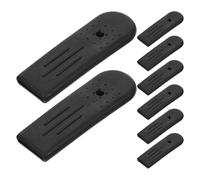 WEKAMOS Lot de 8 Manchons Universels en Caoutchouc pour Poignée de Frein de Fauteuil Roulant, Rallonges de Levier de Frein Résistantes à L'usure, Compatibles Déambulateurs,