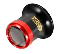 WEKAMOS Loupe Frontale De Précision 20x en Verre Et Aluminium Outil De Bijoutier Portable Loupe Lumineuse pour Réparation De Montres Utilisation Atelier Horlogerie pour Professionnels