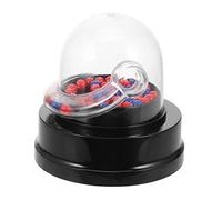 WEKAMOS Machine à Boules de Loterie Électrique Mini Jouet de Bingo Portable pour Garçon et Filles Jeu de Société Accessoire de Fête Tirage au Sort 1 Pièce