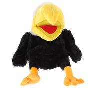 WEKAMOS Marionnette Main Chat Chouette Peluche Douce Interactive pour Jeu de Rôle et Conte Garçon Fille et Adulte Lavable Educatif pour Fête et Apprentissage