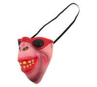 WEKAMOS Masque de Chien Drôle en Latex pour Costume d'halloween, Masque de Cosplay Décoratif pour Animaux, Accessoire Humoristique pour Fêtes et Déguisements, Taille Unique