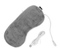 WEKAMOS Masque de Sommeil Chauffant USB Yeux Masque Vapeur 3D Gris Yeux Secs Cache-Œil Thermique Contrôle de Température Bandeau Ombragé pour Relaxation et Sommeil Réparateur