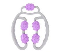 WEKAMOS Masseur de Jambes Portable Léger pour Relaxation Musculaire Texturé pour Massage Corps et Yoga Outil Compact pour Circulation et Anti-cuisses