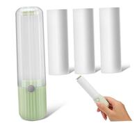 WEKAMOS Mini Adhésif Poils de Chien et Chat Compact et Réutilisable pour Vêtements et Meubles avec Recharge pour Maison et Voyage