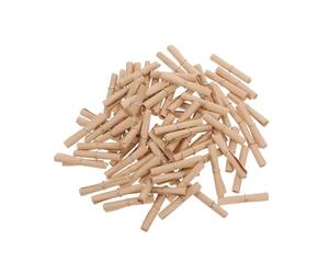 WEKAMOS Mini Rouleaux de Papier Kraft Inscriptibles 200 Feuilles Format Parchemin Vintage pour Vœux et Messages Manuscrits Papier à Écrire pour Bocaux à Souhaits, Fêtes et