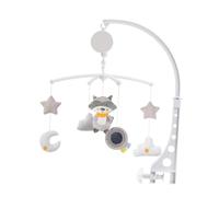 WEKAMOS Mobile Musical Rotatif Pour Berceau Garçon Fille Carillon Éolien Forme De Décoration Suspendue Sans Pile Pour Chambre d Garçon Fille Jouet Éducatif Sensoriel Et Cadeau Nais