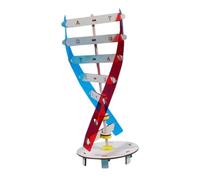 WEKAMOS Modèle Adn Double Hélice DIY Éducatif Science pour Garçon Fille et École Kit Construction Génétique Interactif pour Apprentissage et Décoration Classroom