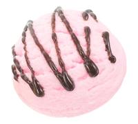 WEKAMOS Modèle de Boule de Glace PVC Décoration Artificielle pour Photographie Vitrine et Fête Petite Boule Chocolat Strawberry