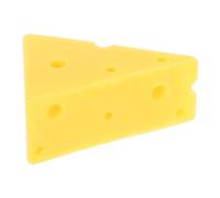 WEKAMOS Modèle de Faux Fromage Réaliste, Grand Format, Décoration Intérieure et Accessoire de Photographie, Simulation Alimentaire Légère et Solide pour Jeux Cuisine et Scènes DIY