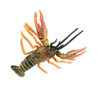 WEKAMOS Modèle de Homard Créatif Vert Petit Taille M, Éducatif Animal Marin pour Garçon et Filles, Figurine Décorative Réaliste pour Apprentissage et Jeu Éducatif Scientifique