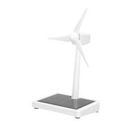 WEKAMOS Modèle Éolienne Solaire DIY pour Garçon Fille Scientifique Éducatif Construction Magnétique Facile à Assembler et Expérimenter