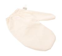 WEKAMOS Moufles de Massage Ayurvédique Bande Élastique Poignet en Soie Brute Beige Usage Répété pour Femmes et Hommes Adaptés aux Séances de Spa Professionnelles