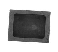 WEKAMOS Moule à Graphite Carré pour Fusion Or et Moule Haute Température pour Bijoux DIY Outil de Fusion Métal avec Rainure à Huile