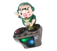 WEKAMOS Musical Électrique pour Tout-Petits en Plastique de Cochon, Effets Lumineux et Sonores, Compact et Résistant à l'usure, pour Éveil et Développement des Garçon et Filles