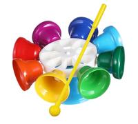 WEKAMOS Musical Huit Tons pour Garçon Fille Horloge Rotative Colorée Instrument de Percussion Éducatif pour Éveil et Développement Cognitif des Tout-Petits