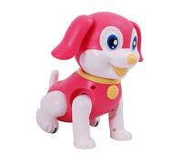 WEKAMOS Musical pour Garçon et Filles Chien Lumineux et Dansant, Électrique Interactif Rouge Grosse Taille, Présent D’Anniversaire et Festival du Printemps, D’éveil Sensoriel Électronique