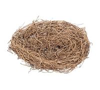 WEKAMOS Nid Oiseau Rotin Artificiel Décoration DIY pour Jardin Photo et Fête Ornement Naturel pour Pâques et Ornements Intérieur