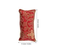 WEKAMOS Oreiller De Diagnostic Du Pouls Médecine Traditionnelle Chinoise Coussin Ergonomique Rouge Pour Repose-poignet Confortable Examen Précis Usage Professionnel