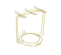 WEKAMOS Organisateur de Cuisine Acier Inoxydable Support Tasse et Assiette Spirale Rangement Vertical Multifonction pour Mugs et Petites Assiettes Adapté pour Comptoir et Armoire