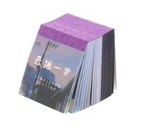 WEKAMOS Papier pour Scrapbooking Vintage 400 Feuilles Format Carnet, Papier Décoratif pour Projets Artistiques Diy, Matériel Scrapbooking pour Journaux, Carnets et Agendas, Style Rétro,