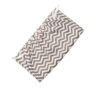 WEKAMOS Paquet de Rangement pour Couches Bébé Imperméable et Multi-Usage, Poche Étanche, Taille Moyenne, Tissu Rayé, pour Voyage et Stockage Linge Sale, Accessoire Pratique pour Maman,