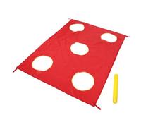 WEKAMOS Parachute Arc-en-Ciel Jouet Sensoriel pour Garçon Et Filles, Petit Parachute Pliable en Tissu Coloré, Activité Extérieure Éducative, Jeu De Coopération en Plein Air pour Tout-Petits