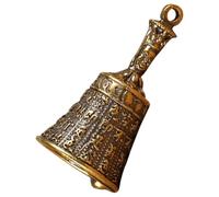 WEKAMOS Pendentif Clochette Vintage en Laiton Accessoire Suspendu pour Décoration Artisanale