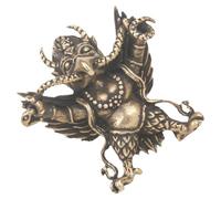 WEKAMOS Pendentif Oiseau en Laiton Vintage, Breloque Décorative Artisanale Soi-Même, Petit Porte-Clés Ornement de Paquet, Charme Amulette Délicate pour Création Bijoux, Accessoire