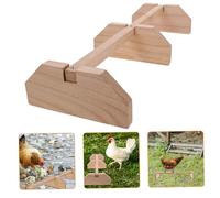 WEKAMOS Perchoir pour Poulets et Perroquets Support Stable pour Poulailler Entraînement et Exercice des Pattes Adapté à Tous Oiseaux Sûr à Mâcher et Résistant Aux Basculements