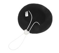 WEKAMOS Pet Beret Hat for Small Dogs and Cats French Artist Style Cartoon Beanie with Secure Fit Comfortable Four-Season Fabric Cute Holiday Costume Accessory for Christmas and Birthday