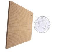 WEKAMOS Planche Macramé Liège Réutilisable avec Épingles T pour Travaux de et Bricolage Corde Outil Portable pour Bracelets et Colliers