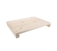 WEKAMOS Plateforme Agilité pour Chiots Bois Naturel Support Antidérapant et Stable pour Entraînement Polyvalent Équipement Aide à Apprentissage pour Petits Chiens