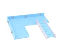 WEKAMOS Plateforme De Jeu pour Hamster avec Échelle Jouet Créatif Ciel Bleu pour Exercices Amusants Et Décoration De Cage pour Rongeurs