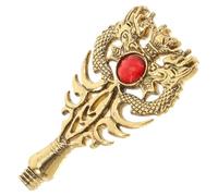 WEKAMOS Poignée de Sceau de Cire en Métal Style Antique Poignée de Tampon à Joint de Cire Ergonomique Accessoire de Remplacement pour Scrapbooking et Décoration Créative