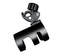 WEKAMOS Porte-bouteilles Chariot Bébé Noir En Plastique Robuste Compatible Poussette Accessoire Pratique Pour Sortie Et Promenade Garçon Et Filles