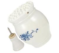 WEKAMOS Pot de Moxibustion Céramique Traditionnel Chinois Appareil de Soins pour Éliminer la Fatigue et Relaxation Appareil de Massage Corporel Polyvalent