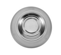 WEKAMOS pour Chat Inclinée Et Surélevée Antidérapante Acier Inoxydable pour Nourriture Et Eau