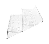 WEKAMOS Présentoir à Desserts Plastique Transparent à Support Élégant et pour Cupcakes Fruits et Objets de Collection pour Supermarchés et Vitrines