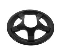 WEKAMOS Protection pour Plateau de vélo 36 Dents, Cache-Plateau Noir en Plastique à 5 Trous, pour vélos à pignon Fixe et VTT, protège Contre l’Usure