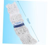 WEKAMOS Recharge Serpillière Coton Absorbante pour Balai Accessoire Pratique pour Nettoyage Sols Carrelage et Mop Réutilisable Polyvalente