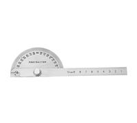 WEKAMOS Règle Multi-angle en Acier Inoxydable Conception à Deux Bras, Outil de Mesure D'angle Précis pour Réglage de Biseaux et Travail du Bois